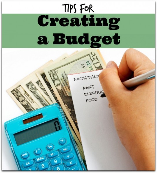 creating a budget