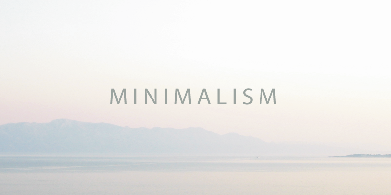 minimalist lifestyle